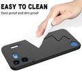 Nothing Phone (4b) Liquid Silicone Case with Hand Strap - Black