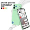 Nothing Phone (4b) Liquid Silicone Case with Hand Strap - Green