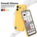 Nothing Phone (4b) Liquid Silicone Case with Hand Strap - Yellow