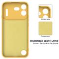 Nothing Phone (4b) Liquid Silicone Case with Hand Strap - Yellow