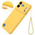 Nothing Phone (4b) Liquid Silicone Case with Hand Strap - Yellow