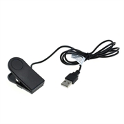 OTB USB Charging Cable / Data Cable for Garmin Forerunner 230/235/630/735XT, Approach G10/S20, vivomove HR - 1m - Black