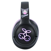 OTL Technologies Kuromi LED Light-Up Wireless On-Ear Headphones - Black / Purple