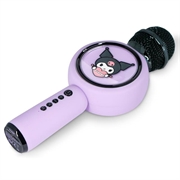 OTL Technologies Kuromi PopSing LED Light-Up Karaoke Microphone