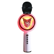 OTL Technologies Kuromi PopSing LED Light-Up Karaoke Microphone