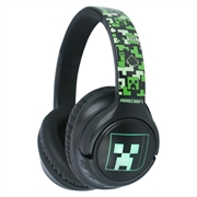 OTL Technologies Minecraft Creeper LED Light-Up Wireless Headphones - Black / Green