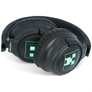 OTL Technologies Minecraft Creeper LED Light-Up Wireless Headphones - Black / Green