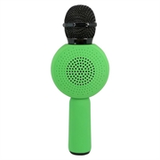 OTL Technologies Minecraft Creeper PopSing LED Light-Up Wireless Karaoke Microphone