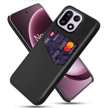 OnePlus 15 KSQ Case with Card Pocket - Black