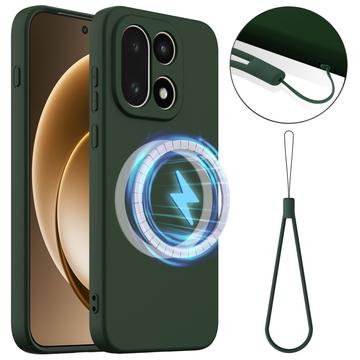 OnePlus 15 Liquid Silicone Case - MagSafe Compatible - Dark Green
