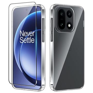 OnePlus 15 Saii 2-in-1 TPU Case & Tempered Glass Screen Protector