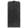 OnePlus 15 Vertical Flip Case with Card Slot - Black
