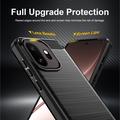 OnePlus 15T Brushed TPU Case - Carbon Fiber - Black