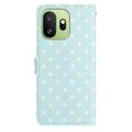 OnePlus 15T Polka Dot Pattern Wallet Case - Blue