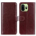 OnePlus 15T Wallet Case with Stand - Brown