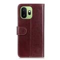 OnePlus 15T Wallet Case with Stand - Brown