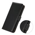 OnePlus 15T Wallet Leather Case with RFID - Black