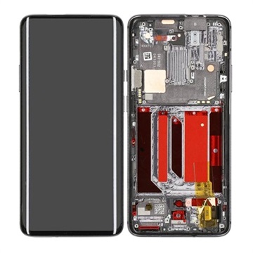 OnePlus 7 Pro Front Cover & LCD Display 2011100059 - Mirror Grey