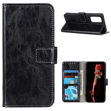 OnePlus 9 Pro Wallet Case with Magnetic Closure - Black