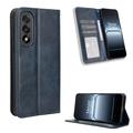 OnePlus Ace 5 Ultra/Nord 5 Retro Wallet Case with Magnetic Closure - Blue