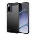 OnePlus Ace 6/6T/15R Brushed TPU Case - Carbon Fiber - Black