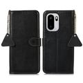 OnePlus Ace 6/6T/15R Wallet Leather Case with RFID - Black