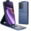 OnePlus Ace 6 Ultra Vertical Flip Case with Stand - Dark Blue