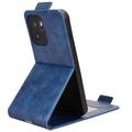 OnePlus Ace 6 Ultra Vertical Flip Case with Stand - Dark Blue