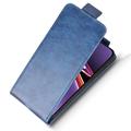 OnePlus Ace 6 Ultra Vertical Flip Case with Stand - Dark Blue