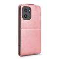 OnePlus Ace 6 Ultra Vertical Flip Case with Stand - Rose Gold