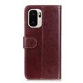 OnePlus Ace 6 Ultra Wallet Case with Stand - Brown