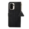 OnePlus Ace 6 Ultra Wallet Leather Case with RFID - Black