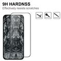 OnePlus N6 Full Cover Tempered Glass Screen Protector - 9H - Black Edge