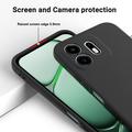 OnePlus N6 Liquid Silicone Case with Hand Strap - Black