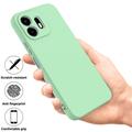 OnePlus N6 Liquid Silicone Case with Hand Strap - Green