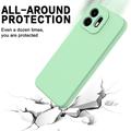 OnePlus N6 Liquid Silicone Case with Hand Strap - Green
