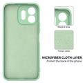 OnePlus N6 Liquid Silicone Case with Hand Strap - Green