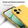 OnePlus N6 Liquid Silicone Case with Hand Strap - Yellow