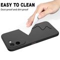 OnePlus N6x Liquid Silicone Case with Hand Strap - Black
