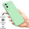 OnePlus N6x Liquid Silicone Case with Hand Strap - Green