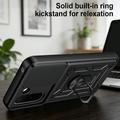 OnePlus N6x Rotary Ring Hybrid Case with Camera Shield - Black