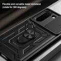 OnePlus N6x Rotary Ring Hybrid Case with Camera Shield - Black