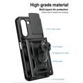 OnePlus N6x Rotary Ring Hybrid Case with Camera Shield - Black