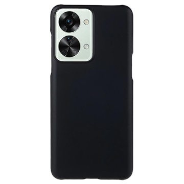 OnePlus Nord 2T Rubberized Plastic Case - Black