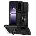 OnePlus Nord 5 Rotary Ring Hybrid Case with Camera Shield - Black
