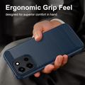 OnePlus Nord 6/Turbo 6/6V Brushed TPU Case - Carbon Fiber - Blue