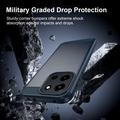 OnePlus Nord 6/Turbo 6/6V Brushed TPU Case - Carbon Fiber - Blue