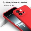 OnePlus Nord 6/Turbo 6 Liquid Silicone Case with Hand Strap - Red