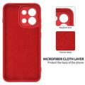 OnePlus Nord 6/Turbo 6 Liquid Silicone Case with Hand Strap - Red
