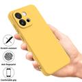OnePlus Nord 6/Turbo 6 Liquid Silicone Case with Hand Strap - Yellow